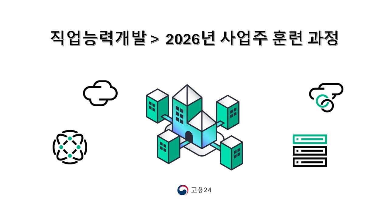 2026년 사업주 훈련 과정